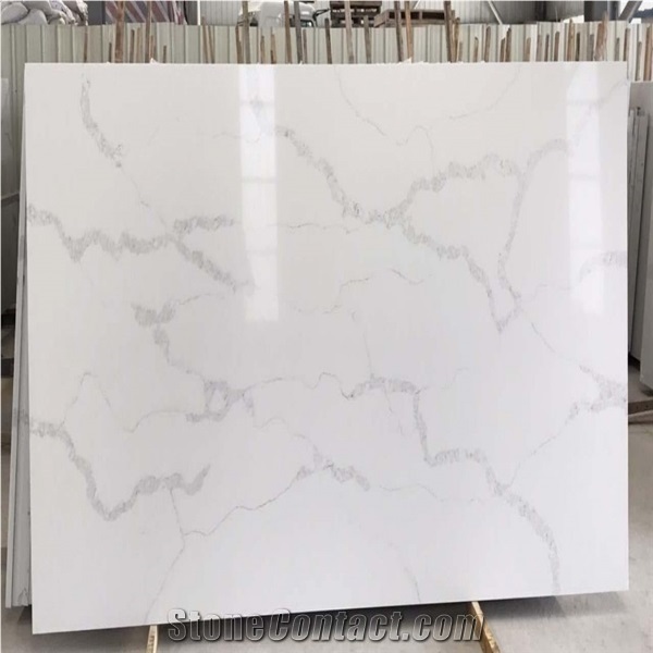 White Carrara Calacatta Classique Quartz