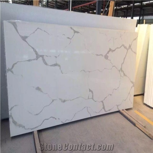 White Carrara Calacatta Classique Quartz