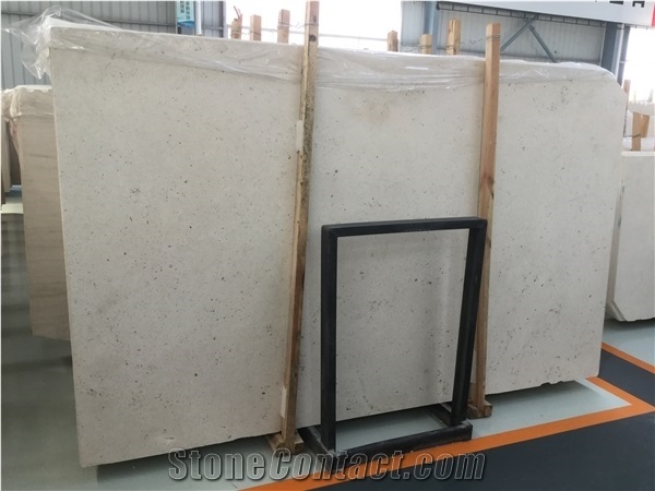 Cream Moca Limestone For Engineering Exterior Wall Products