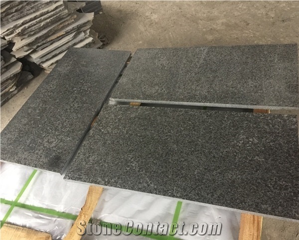 G684 Black Pearl Granite Polished Slabs for Countertop