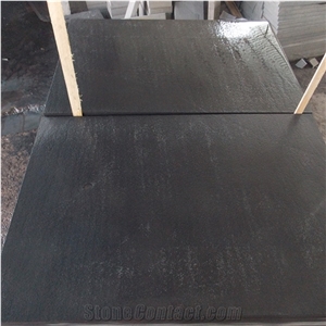 Manufacturer Of Polished Black Sandstone Slab