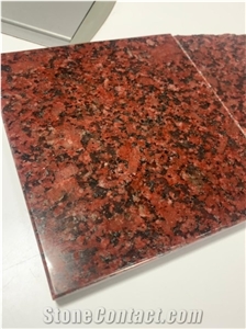 Ruby Red Granite Kitchen Countertop, Island Top