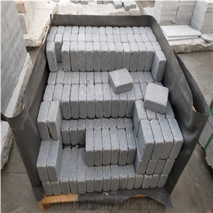 G654 Dark Grey Granitetumbled Cobblestone Cubestone Tiles