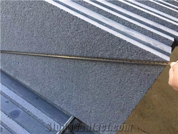 G654 Dark Grey Pool Coping and Pavers