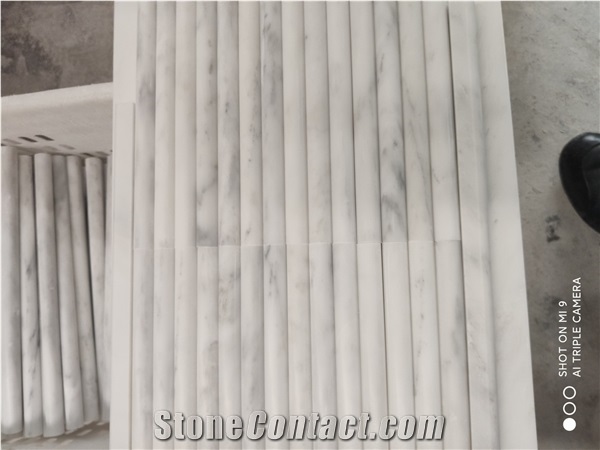 Oriental White Marble Moldings Borders Pencil Liners