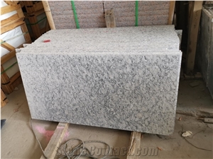 Wholesale Sea Wave Whtie Granite Tiles Slab for Countertop