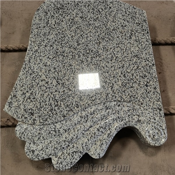 China Factory Jilin White Granite Headstones