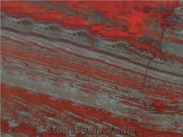 Iron Red Quartzite Slabs & Tiles