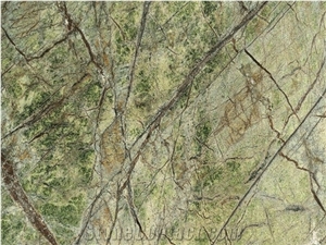 Rain Forest Green Marble Slabs & Tiles