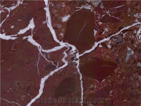 Rosso Lepanto Marble Slabs & Tiles