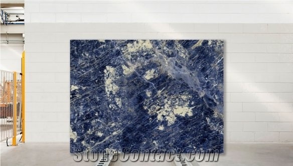 Sodalite Blue Semiprecious Slabs & Tiles