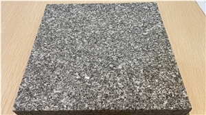 China Flamed Darkened Grey Granite Tiles
