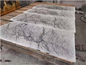 Hot Sale Mountain Grey Granite Slab Tile for Floor