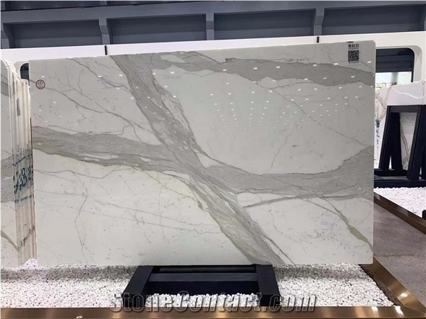 Polished Calacatta White for Interior Floor Wall Tile