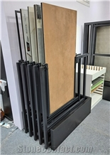 Ceramic Tile Push And Pull Display Rack For Showroom