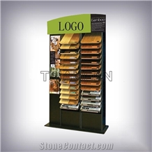 Decorative Tile Display Stand Carpet Display Rack St-38