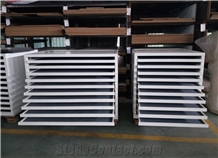 Drawer Rack For Ceramic Tile, Timber Sample Push Pull Rack
