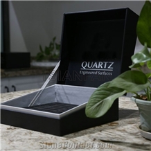 Flip Sample Box for Customized Quartz Sample Stone Display