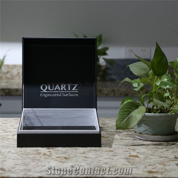 Flip Sample Box for Customized Quartz Sample Stone Display