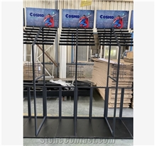 Flooring Sample Display Rack In Showroom SR972