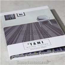Folding Quartz Marble Sample Display Book St-135