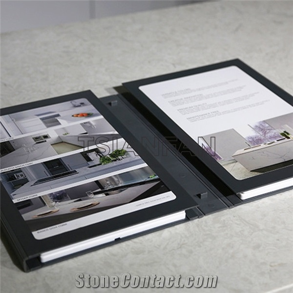 Granite Stone Display Box Quartz Display Book St-106