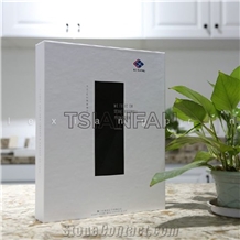 Lexiang 3 Pages Stone Sample Book Stone Display