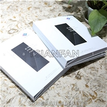 Lexiang 4 Pages Stone Sample Folder Stone Display