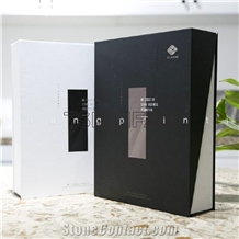 Lexiang Flip Cover Stone Display Box Stone Display