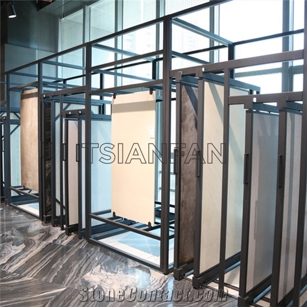 Luxury Tile Display Stand with Metal for Showroom St-186