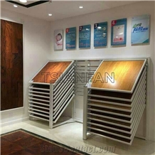 Marble Drawer Sample Display Stand for Tile in Showroom