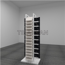 Marble Quartz Flooring Tile Sample Display Stand