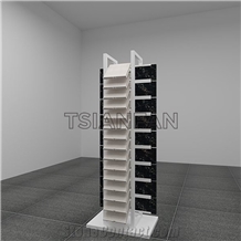 Marble Quartz Flooring Tile Sample Display Stand