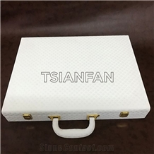 Marble Sample Suitcase Stone Display