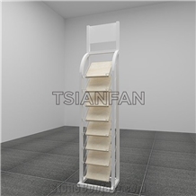 Marble Simple Sample Display Stand Stone Quartz Display Rack