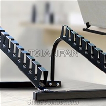New Steel Ceramic Tile 300 800 Floor Display Rack Promotion