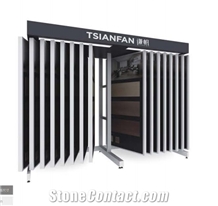 Page Turning Tile Display Stand Display Rack