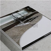Portable Quartz Marble Sample Display Book St-133