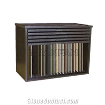 Showroom Wood Flooring Drawer Display Stand St-137