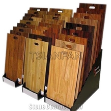 Stone Waterfull Display Stand with Mdf Sample Display Board