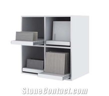Tile Display Drawers Display Island
