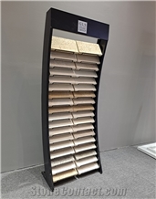 Waterfall Mdf Rack For Stone Sample, Choice For Showroom