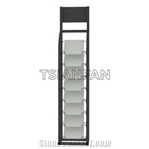 Waterfall Tile Display Rack Quartz Stone Display