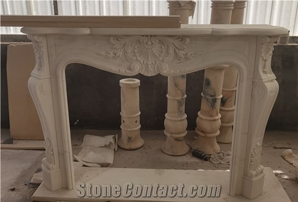Free Standing Fireplace Surround Indoor