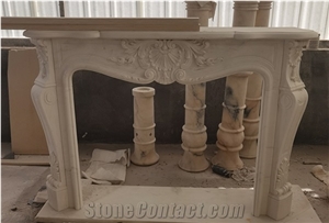 Free Standing Fireplace Surround Indoor