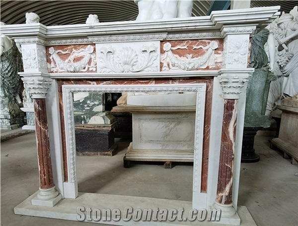 Marble Fireplace Surround Fireplace Mantel Decor
