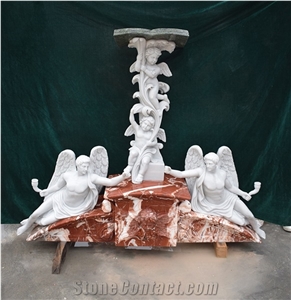YUANDA Life Size Garden Angel Statue