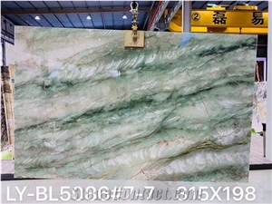 Brazil Royal Green Quartzite Polished Big Slabs & Tiles
