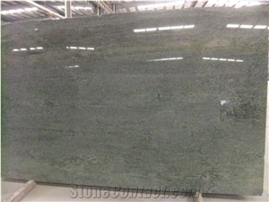Brzil Verde Savana Granite Green Polished Slabs and Tiles
