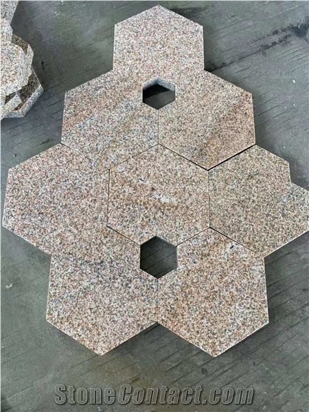 China G682 Flamed Granite Zhangpu Rust Stone Pavers